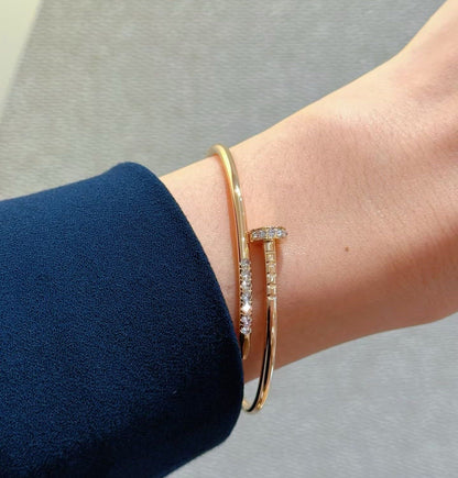 [Amore Jewelry]JUSTE BRACELET 2.5MM DIAMONDS NEW