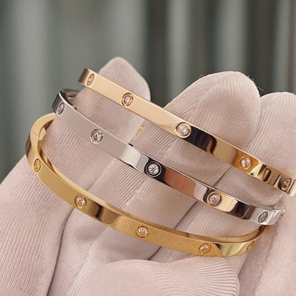 [Amore Jewelry]LOVE BRACELET 3.65MM 10 DIAMONDS