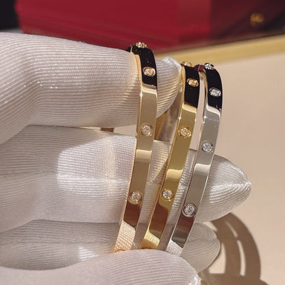 [Amore Jewelry]LOVE BRACELET 3.65MM 10 DIAMONDS