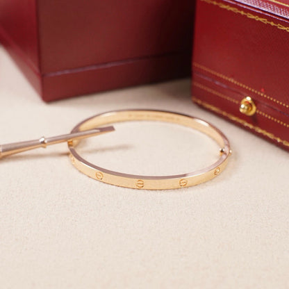 [Amore Jewelry]LOVE BRACELET 3.65MM NO DIAMONDS