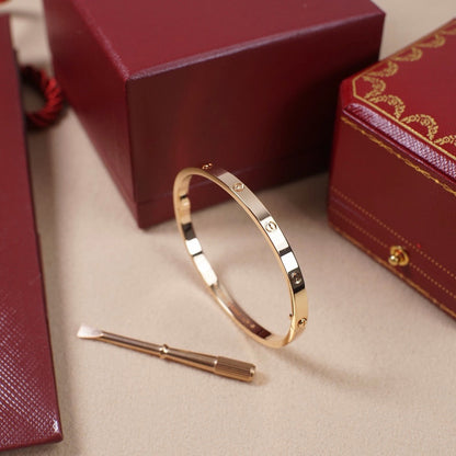 [Amore Jewelry]LOVE BRACELET 3.65MM NO DIAMONDS