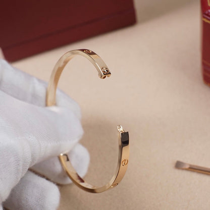 [Amore Jewelry]LOVE BRACELET 3.65MM NO DIAMONDS