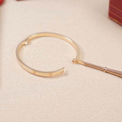 [Amore Jewelry]LOVE BRACELET 3.65MM NO DIAMONDS