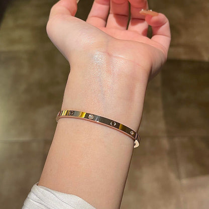[Amore Jewelry]LOVE BRACELET 3.65MM 6 DIAMONDS