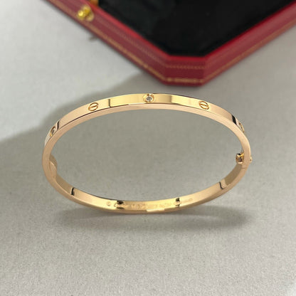 [Amore Jewelry]LOVE BRACELET 3.65MM 6 DIAMONDS