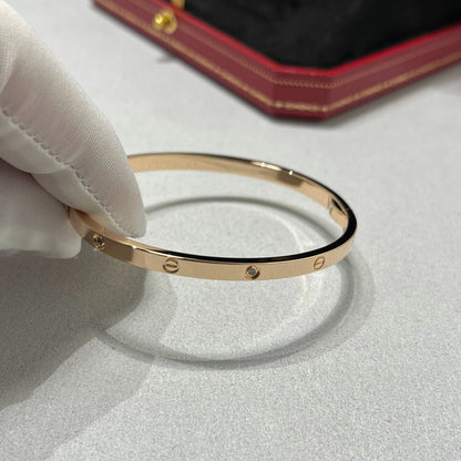 [Amore Jewelry]LOVE BRACELET 3.65MM 6 DIAMONDS