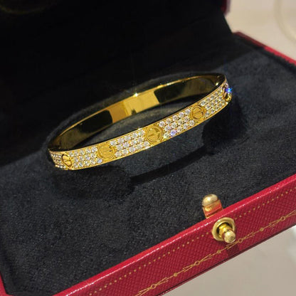 [Amore Jewelry]LOVE BRACELET 6.1MM DIAMOND-PAVED