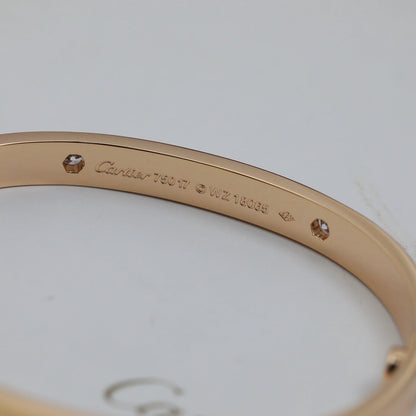 [Amore Jewelry]LOVE BRACELET 6.1MM 4 DIAMONDS