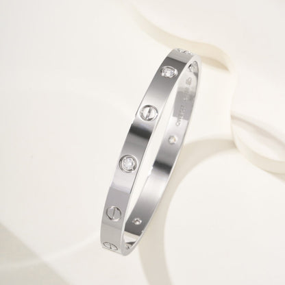 [Amore Jewelry]LOVE BRACELET 6.1MM 4 DIAMONDS