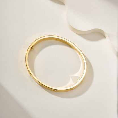 [Amore Jewelry]LOVE BRACELET 6.1MM 4 DIAMONDS