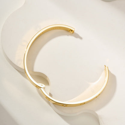 [Amore Jewelry]LOVE BRACELET 6.1MM 4 DIAMONDS