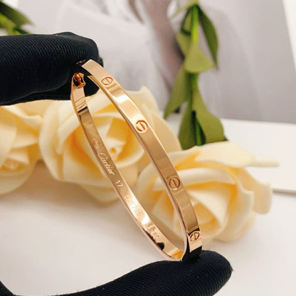 [Amore Jewelry]LOVE BRACELET 3.65MM NO DIAMONDS