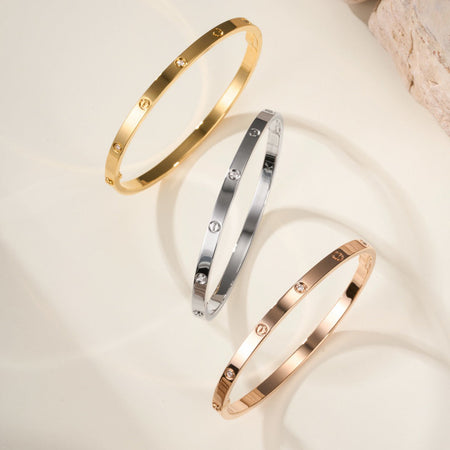 [Amore Jewelry]LOVE BRACELET 3.65MM 6 DIAMONDS