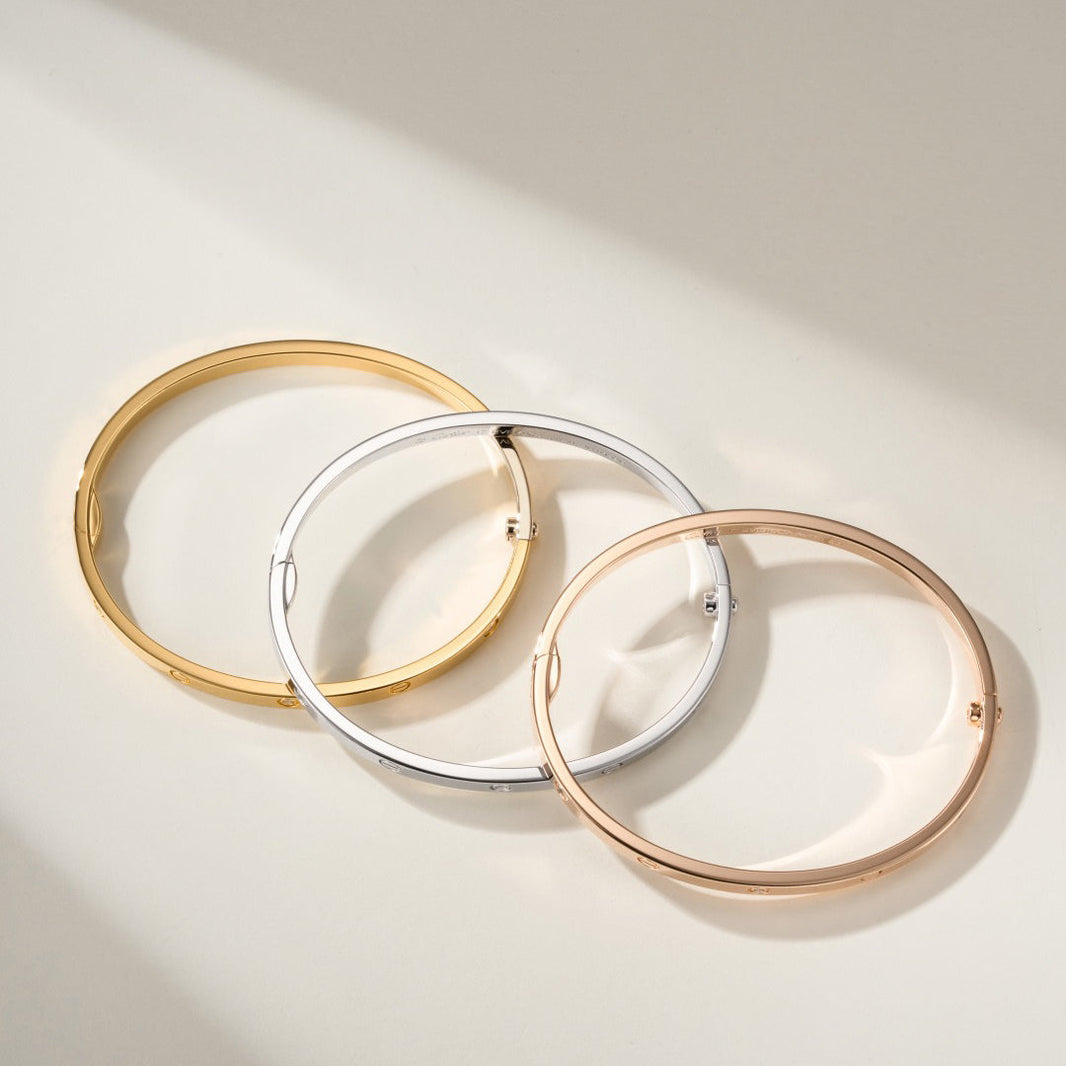 [Amore Jewelry]LOVE BRACELET 3.65MM 6 DIAMONDS