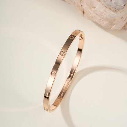 [Amore Jewelry]LOVE BRACELET 3.65MM 6 DIAMONDS