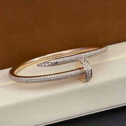 [Amore Jewelry]JUSTE BRACELET 3.5MM ALL DIAMONDS