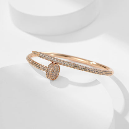 [Amore Jewelry]JUSTE BRACELET 3.5MM ALL DIAMONDS