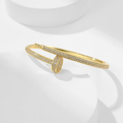 [Amore Jewelry]JUSTE BRACELET 3.5MM ALL DIAMONDS