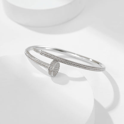 [Amore Jewelry]JUSTE BRACELET 3.5MM ALL DIAMONDS