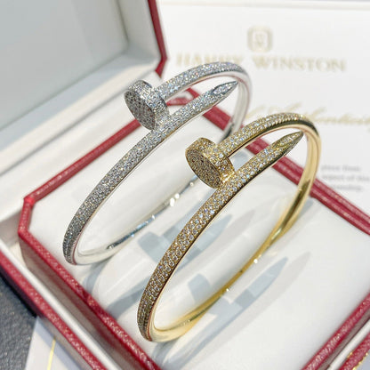 [Amore Jewelry]JUSTE BRACELET 3.5MM ALL DIAMONDS