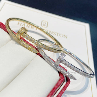 [Amore Jewelry]JUSTE BRACELET 3.5MM ALL DIAMONDS