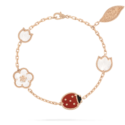 [Amore Jewelry]LUCKY SPRING 5 MOTIF BRACELET
