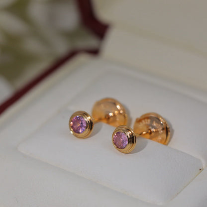 [Amore Jewelry]DAMOUR PING DIAMOND EARRINGS