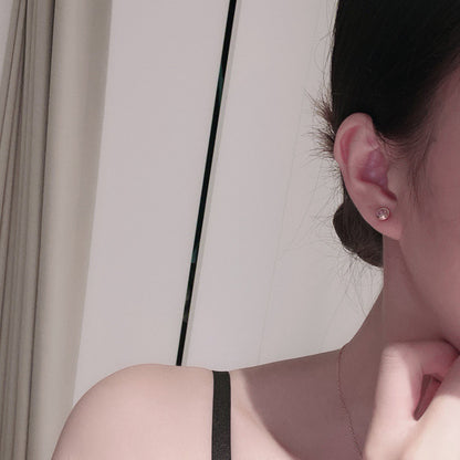 [Amore Jewelry]DAMOUR PING DIAMOND EARRINGS
