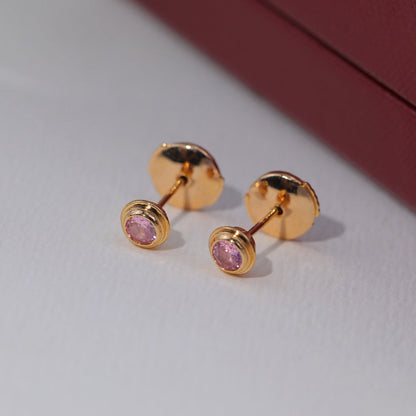 [Amore Jewelry]DAMOUR PING DIAMOND EARRINGS