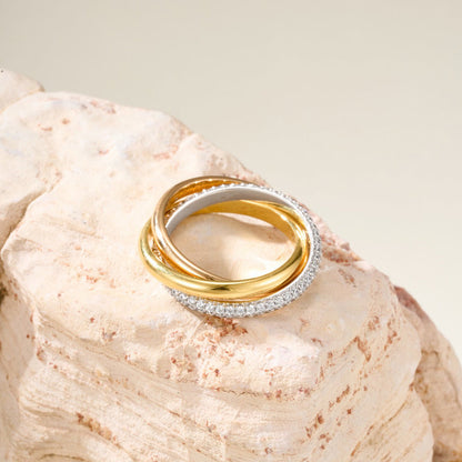 [Amore Jewelry]TRINITY 2.5MM RING COLLECTION