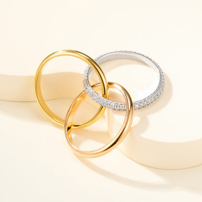 [Amore Jewelry]TRINITY 2.5MM RING COLLECTION