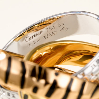 [Amore Jewelry]TRINITY  RING LEOPARD PRINT