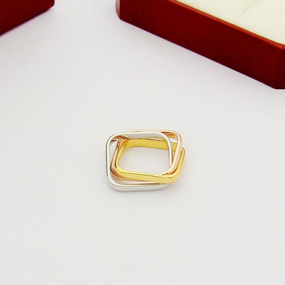 [Amore Jewelry]TRINITY 3.5MM CUSHION RING COLLECTION