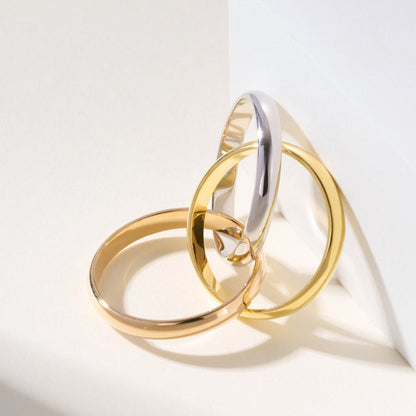 [Amore Jewelry]TRINITY 2.5MM RING COLLECTION