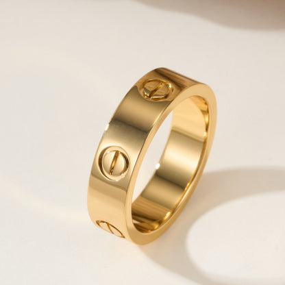 [Amore Jewelry]LOVE RING 5.5MM NO DIAMOND
