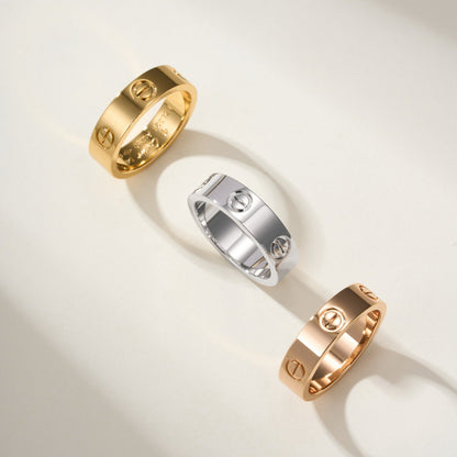 [Amore Jewelry]LOVE RING 5.5MM NO DIAMOND