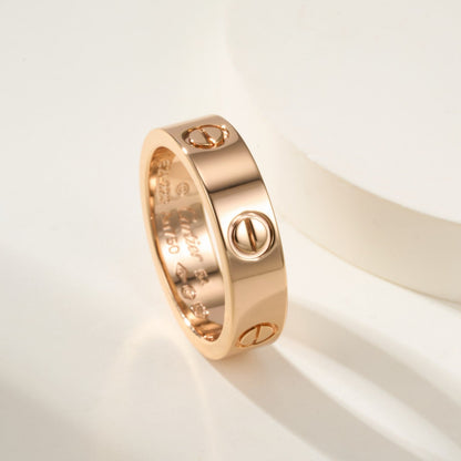 [Amore Jewelry]LOVE RING 5.5MM NO DIAMOND