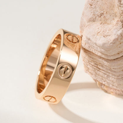 [Amore Jewelry]LOVE RING 5.5MM NO DIAMOND