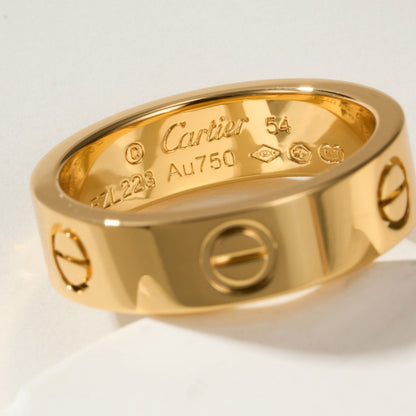 [Amore Jewelry]LOVE RING 5.5MM NO DIAMOND