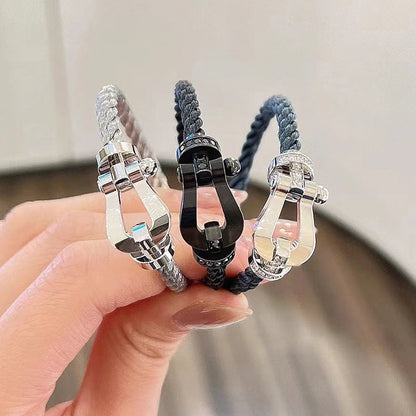 [Amore Jewelry]FORCE LARGE HORSESHOE NO DIAMOND BRACELET ROSE GOLD