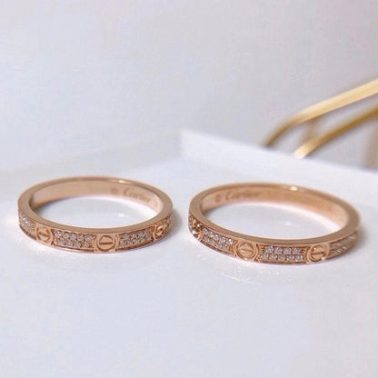 [Amore Jewelry]LOVE RING 2.65MM DIAMOND