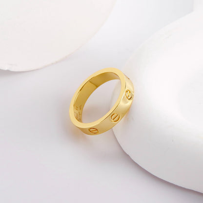 [Amore Jewelry]LOVE RING 3.6 MM NO DIAMOND
