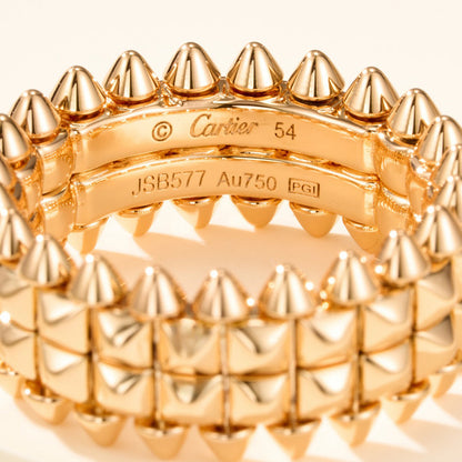 [Amore Jewelry]CLASH 9.2MM DOUBLE ROW RING
