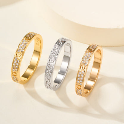 [Amore Jewelry]LOVE RING 2.65MM DIAMOND