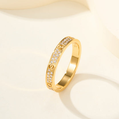 [Amore Jewelry]LOVE RING 2.65MM DIAMOND