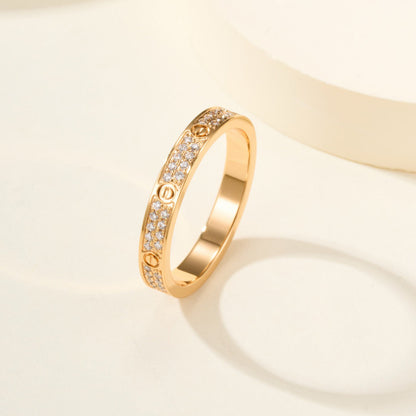 [Amore Jewelry]LOVE RING 2.65MM DIAMOND