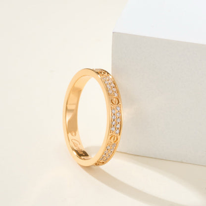 [Amore Jewelry]LOVE RING 2.65MM DIAMOND
