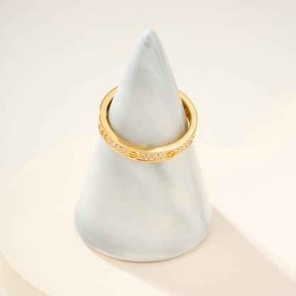 [Amore Jewelry]LOVE RING 2.65MM DIAMOND