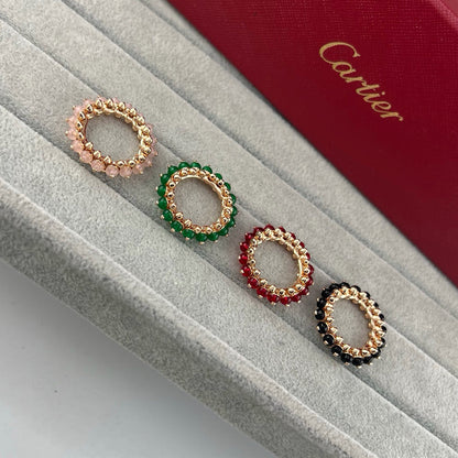 [Amore Jewelry]CLASH 7.9MM AGATE CHALCEDONY RING