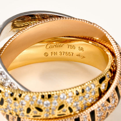 [Amore Jewelry]TRINITY  RING LEOPARD PRINT